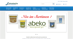 Desktop Screenshot of eurorein.de